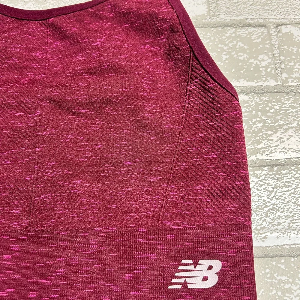 New Balance Maroon Athletic Top